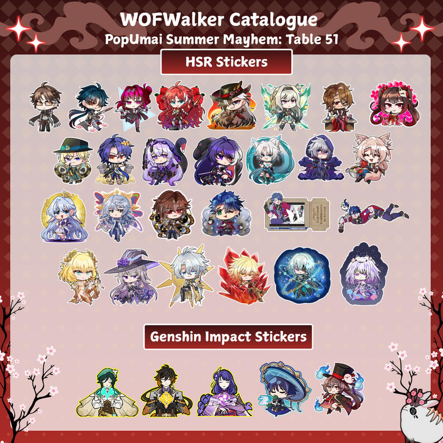 Sticker Catalogue