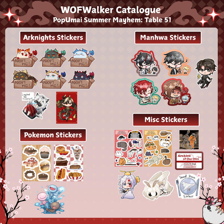 Sticker Catalogue