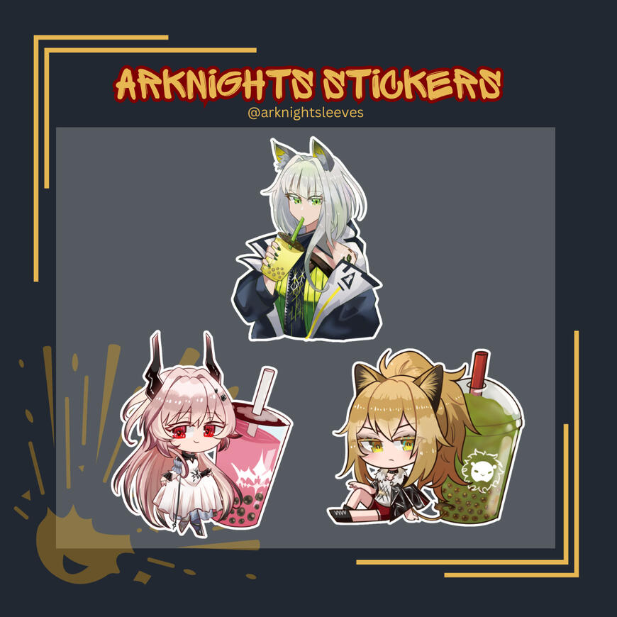 Merch Pieces for Arknights Cup Sleeves - November 2024