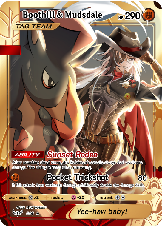 Boothill Pokemon Card - May 2025